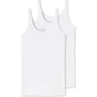Schiesser Top 2PACK - 95/5 Dames Onderhemd - wit