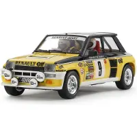 Tamiya Renault 5 Turbo 1975, rallyversie / 1:24 schaalmodel