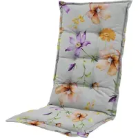 Madison Tuinstoelkussen Florina Lila Hoge Rug (123 x 50 cm)
