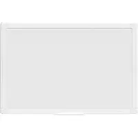 MAUL Whiteboard MAULprimo (b x h) 45 cm x 30 cm Wit Kunststof coating Horizontaal- of verticaalformaat, Incl. opbergbakje