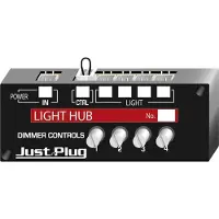 Woodland WJP5701 Just Plug Lichtverdeler Dimmen Met LEDs Geschikt voor: LED 1 stuk(s)