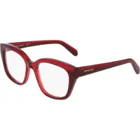 Ferragamo SF3023 Transparent red/dark red 51/18/140 WOMAN Brilmonturen