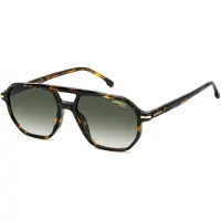 Carrera 341/S HAVANA GOLD/GREY GREEN SHADED 54/17/145 Herrenbrillen Zonnebrillen