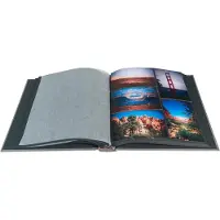 Exacompta Milano Fotoalbum Harde kaft Papier 30,3 x 32,8 x 4,7 cm Blauw