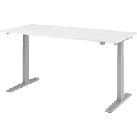 Hjh OFFICE PRO XMKA 19 S - Wit 180 x 80 Tafelhoogte I Elektrisch in hoogte verstelbaar