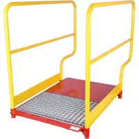 Ks Tools 460.5670 Universele mijnwerkdruk - grondvlak inclusief veiligheidsrelingen
