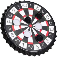 Relaxdays Crown Kurk Dartbord
