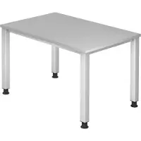 Hjh OFFICE PRO QUEO 12 S - Grijs 120x80 Tafelhoogte I In hoogte verstelbaar