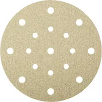 Klingspor Schuurpad met klitbevestiging | GLS 51 150 mm korreling 60 | voor lak korund | Gatenaantal 8 + 8 + 1 | 100 stuks - 301874 301874