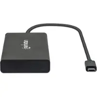 Manhattan 152747 USB-C 3.0 naar RJ45 2x HDMI converter