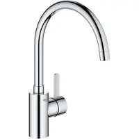 GROHE Eurosmart Cosmopolitan 1-gats keukenkraan met hoge uitloop chroom
