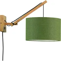 Good&Mojo Groene wandlamp enkelgewricht naturel GOOD&MOJO Andes