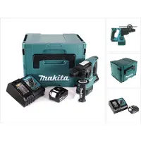 Makita DHR 242 RT1J accuklopboormachine 18V 2.0J SDS-plus Brushless + 1x oplaadbare accu 5.0Ah + lader + Makpac
