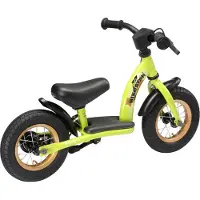 Bikestar Classic, 10 inch loopfiets, groen unisex