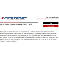 Major Craft Firstcast Shore Jigging Rod Zilver 3.04 m / 30-80 g