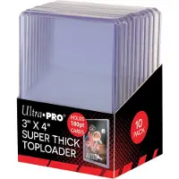 Ultra pro Toploader - 3" x 4" Super Thick 180PT (10 stuks)