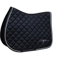 Dyon Dy'on - Zadeldoek - Zadeldekje - Diamond Zwart - Full