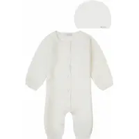 Noppies - kledingset - wit - (2delig) - Boxpak Monrovia - Muts Rosita - Maat 62