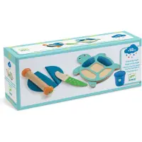 Djeco Knete mit Form - Schildkröte - - One Size - Knete