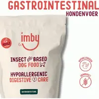 Imby Gastrointestinal hondenvoer - 12kg - 100% natuurlijke hondenbrokken - insecteneiwit - hypoallergeen - graanvrij - hondenvoeding