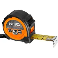 Kippers Rijssen Neo Rolmaat - Meetband rubber 5 meter - 25 mm - 6453160