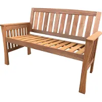 Gartenmöbelshop Kensington tuinbank - 125 cm - Meranti hardhout