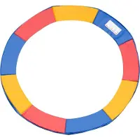 Viking Choice Trampoline Rand Afdekking Regenboog 244 cm - AP Sport - 8ft Veiligheidsrand