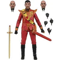 NECA Flash Gordon (1980) Action Figure Ultimate Ming (Red Military Outfit) 18 cm Action Figuur