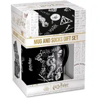 Harry Potter Dark Arts Mok & Sokken Unisex Kop - meerkleurig - Standard