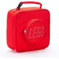 LEGO Lunchtas in de vorm van een steen - rood