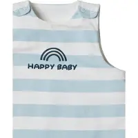 Vertbaudet Speciale zomertrappelzak BÉBÉ D'ÉTÉ blauw, gestreept