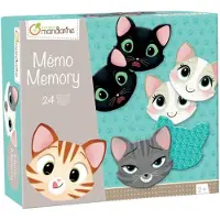 Avenue Mandarine Jeu éducatif Memory, Chats et Expressions