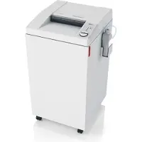 Ideal papiervernietiger 3105 CC, deeltjes 4 x 40 mm, P-4, 140 l, 34-39 vel, met rollen, Blaue Engel, grijs