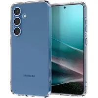 Spigen Liquid Crystal Backcover voor de Samsung Galaxy S25 Plus - Crystal Clear