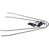 Sks spatbordstangen set voor 42/47 zilver