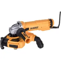 DeWalt haakslijpmachine 125/1400W DWE46107 + beschermkap voor het zagen van beton