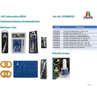 Italeri 510008702 H0 stoomlocomotief BR 50 plastic bouwpakket