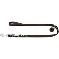 Hunter - V-Lijn - Hondenriem Länge max. 200 cm - Breite 1,6 cm, bruin