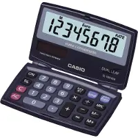 Casio Zakrekenmachines, Rekenmachine (Zonnecellen, Batterijen)