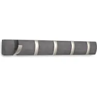 Umbra Flip handdoekhaak 51x6x3cm Hout Nikkel 318850-1143