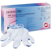 Kcl Dermatril 740-10 Wegwerphandschoen 100 stuk(s) Nitril Maat (handschoen): 10, XL EN 374