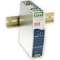 MEAN WELL SDR-75-48 DIN-rail netvoeding 48 V/DC 1.6 A 76 W Aantal uitgangen:1 x Inhoud 1 stuk(s)