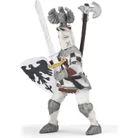 Papo Wit Ridder - H: 10 cm - - OneSize - Speelgoedfiguren