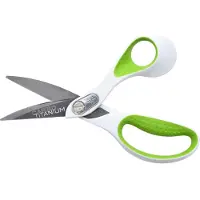 Westcott Schaar carbo titanium, staal roestvast, anti-kleef-coating, voor rechtshandigen, L 214 mm