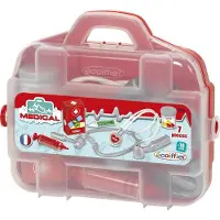 Ecoiffier 100% Chef: Speelgoeddoktersset EHBO koffer, 7-delig