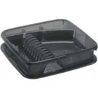 Rotho Afwasrek Geometrisch 7032004 39,5x39,5x8,5 cm antraciet
