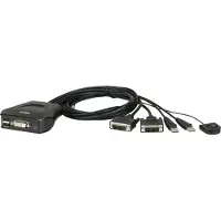 StarTech.com CS22D-AT KVM-switch 2 poorten DVI USB 1920 x 1200 Pixel