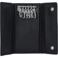 Bric's Monte Rosa Sleuteletui leer 13 cm nero