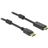 DeLOCK actieve DisplayPort - HDMI kabel | 4K 60Hz | 3 meter
