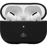 dbramante1928 Costa Rica - AirPods Pro Siliconen hoesje in gerecycleerd plastic - Nacht Zwart (Koptelefoon tas), Hoofdtelefoon Tassen + Beschermende Covers, Zwart